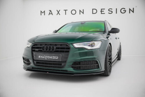 Maxton front splitter V.2 for Audi S6 / A6 S-Line C7