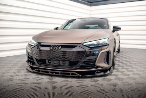 Maxton front splitter V.2 for Audi e-Tron GT / RS GT Mk1