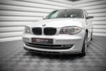Maxton front splitter V.2 for BMW 1 E81 Facelift