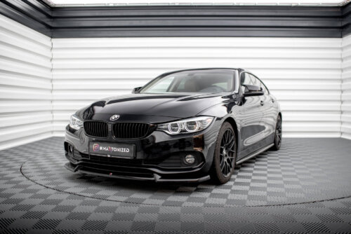 Maxton front splitter V.2 for BMW 4 Coupe / Gran Coupe / Cabrio F32 / F36 / F33