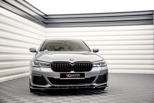 Maxton front splitter V.2 for BMW 5 M-Pack / M550i / M550d Sedan / Touring G30 / G31 Facelift
