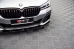 Maxton front splitter V.2 for BMW 5 M-Pack / M550i / M550d Sedan / Touring G30 / G31 Facelift