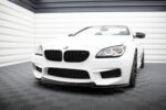 Maxton front splitter V.2 for BMW M6 Gran Coupe / Coupe / Cabriolet F06 / F13 / F12