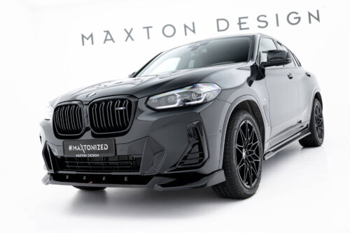 Maxton front splitter V.2 for BMW X4 M-Pack G02 Facelift