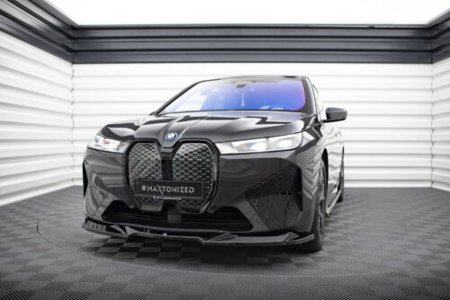 Maxton front splitter V.2 for BMW iX M-Pack i20