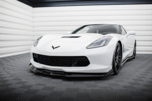 Maxton front splitter V.2 for Chevrolet Corvette Stingray / Z06 C7