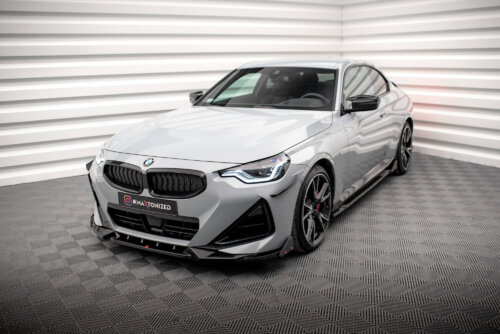 Maxton prednji splitter V.2 + Flaps za BMW 2 Coupe M-Pack / M240i G42