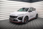 Maxton prednji splitter V.2 + Flaps za Hyundai Kona N Mk1
