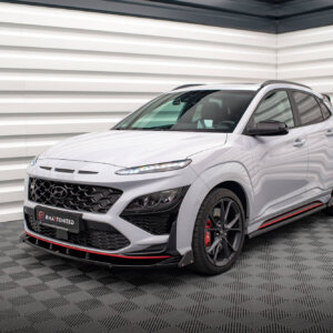 Maxton prednji splitter V.2 + Flaps za Hyundai Kona N Mk1
