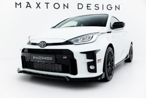 Maxton front splitter V.2 + Flaps for Toyota GR Yaris Mk4