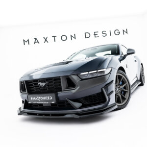 Maxton front splitter V.2 for Ford Mustang Dark Horse Mk7