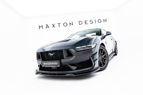 Maxton front splitter V.2 for Ford Mustang Dark Horse Mk7