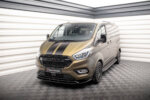 Maxton front splitter V.2 for Ford Transit Custom Mk1 Facelift / Tourneo Custom Mk1 Facelift