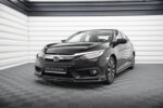 Maxton prednji splitter V.2 za Honda Civic Sedan Mk10