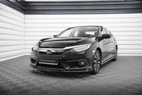 Maxton prednji splitter V.2 za Honda Civic Sedan Mk10