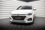 Maxton front splitter V.2 for Hyundai I20 Mk2 Facelift