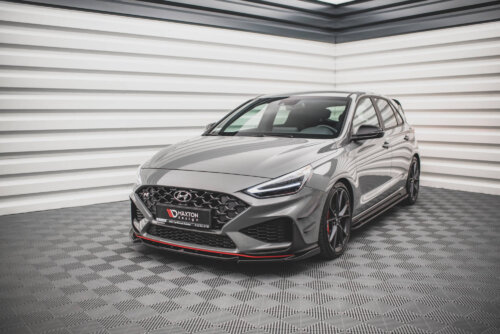 Maxton front splitter V.2 for Hyundai I30 N / I30 N-Line Hatchback/Fastback Mk3 Facelift
