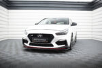 Maxton front splitter V.2 for Hyundai I30 N Mk3 Hatchback / Fastback
