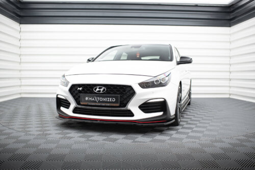 Maxton front splitter V.2 for Hyundai I30 N Mk3 Hatchback / Fastback
