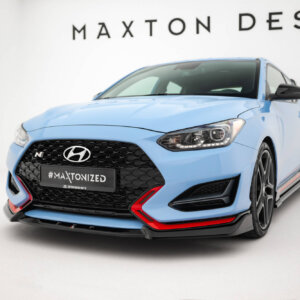 Maxton front splitter V.2 for Hyundai Veloster N Mk2
