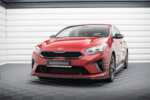 Maxton front splitter V.2 for Kia Ceed GT / GT-Line Mk3 / Proceed Mk1