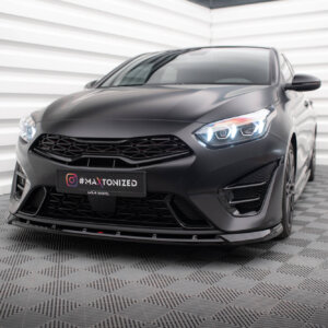 Maxton prednji splitter V.2 za Kia Proceed GT Mk3 Facelift / Ceed GT / GT - Line Mk1 Facelift