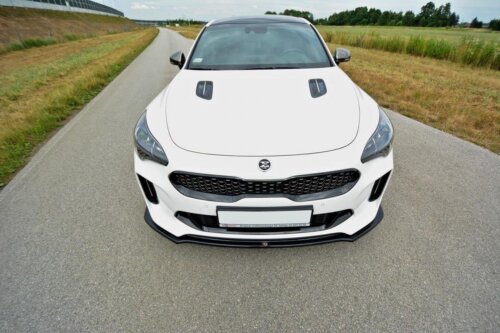 Maxton front splitter V.2 for Kia Stinger GT / GT-Line / Standard Mk1