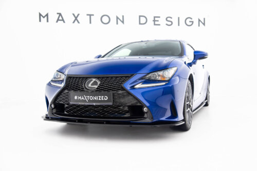 Maxton front splitter V.2 for Lexus RC Mk1