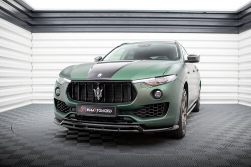 Maxton front splitter V.2 for Maserati Levante Mk1