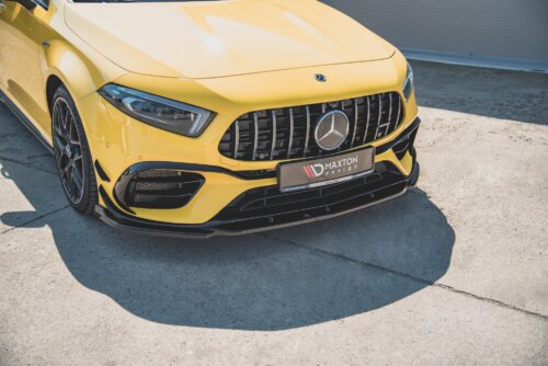 Maxton front splitter V.2 for Mercedes-AMG A 45 S Aero Pack W177