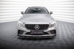 Maxton front splitter V.2 for Mercedes-AMG C43 Coupe / Cabrio / Sedan / Estate C205 / A205 / W205 / S205 Facelift