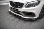 Maxton front splitter V.2 for Mercedes-AMG C63 Coupe AMG Aero Pack C205 Facelift