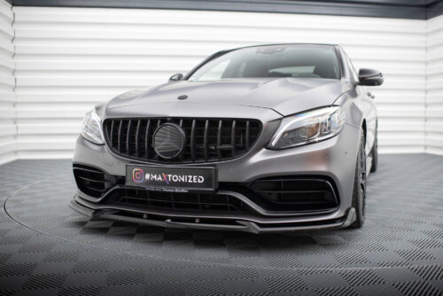 Maxton prednji splitter V.2 za Mercedes-AMG C63 Sedan / Estate W205 Facelift