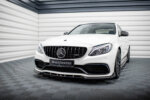Maxton front splitter V.2 for Mercedes-AMG C63 Sedan / Estate W205 / S205