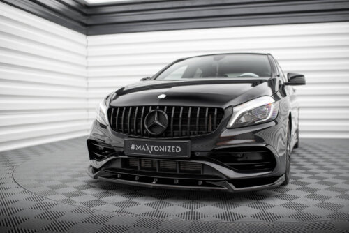 Maxton front splitter V.2 for Mercedes-Benz A AMG-Line W176 Facelift