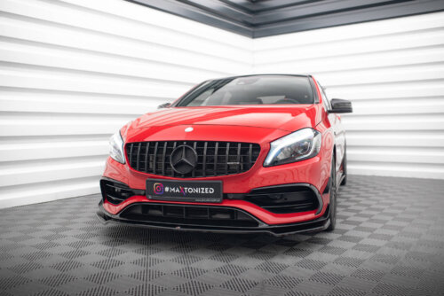 Maxton front splitter V.2 for Mercedes-Benz A45 Aero W176 Facelift