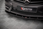 Maxton front splitter V.2 for Mercedes-Benz C Coupe / Sedan / Estate AMG-Line C204 / W204 Facelift / S204 Facelift
