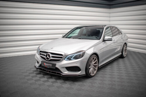 Maxton prednji splitter V.2 za Mercedes-Benz E AMG-Line Sedan W212 Facelift