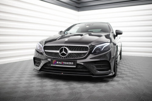 Maxton front splitter V.2 for Mercedes-Benz E-Class W213 Coupe (C238) / Cabriolet (A238) AMG-Line / 53 AMG
