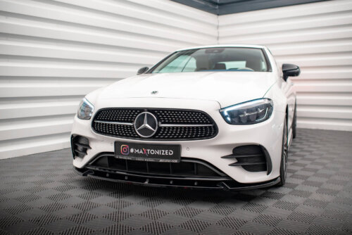 Maxton prednji splitter V.2 za Mercedes-Benz E-Class W213 Coupe Facelift (C238 Facelift) / Cabriolet (A238 Facelift) AMG-Line / 53 AMG