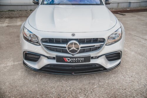 Maxton front splitter V.2 for Mercedes-Benz E63 AMG Estate/Sedan S213/W213