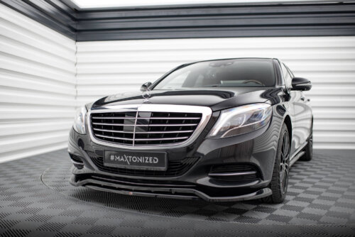 Maxton front splitter V.2 for Mercedes-Benz S W222