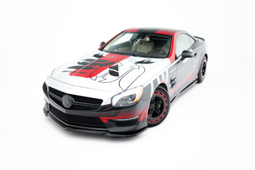 Maxton front splitter V.2 for Mercedes-Benz SL 63 AMG R231