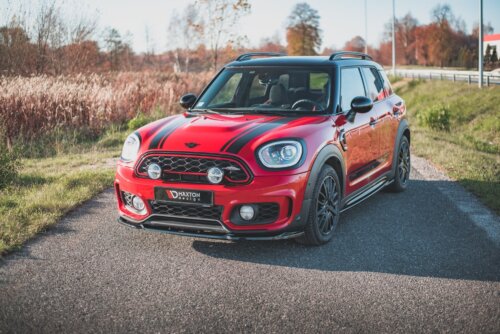 Maxton front splitter V.2 for Mini Countryman Mk2 F60 JCW