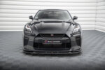 Maxton front splitter V.2 for Nissan GTR R35 Facelift