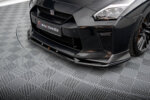 Maxton front splitter V.2 for Nissan GTR R35 Facelift