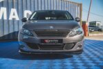 Maxton front splitter V.2 for Peugeot 308 Mk2