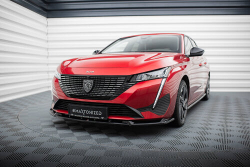 Maxton front splitter V.2 for Peugeot 308 Mk3