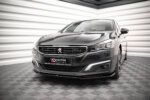 Maxton front splitter V.2 for Peugeot 508 GT Mk1 Facelift