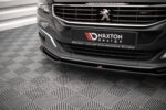 Maxton front splitter V.2 for Peugeot 508 GT Mk1 Facelift